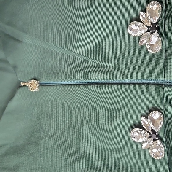 Kate Spade Embellished Faille Grace Dress - Picture 5 of 5